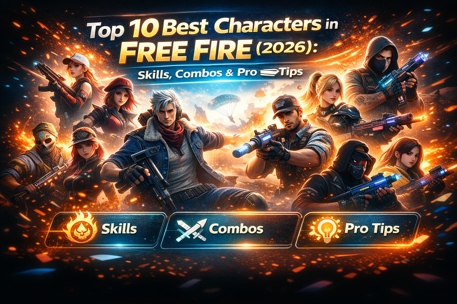 Top 10 Best Characters in Free Fire (2026): Skills, Combos & Pro Tips