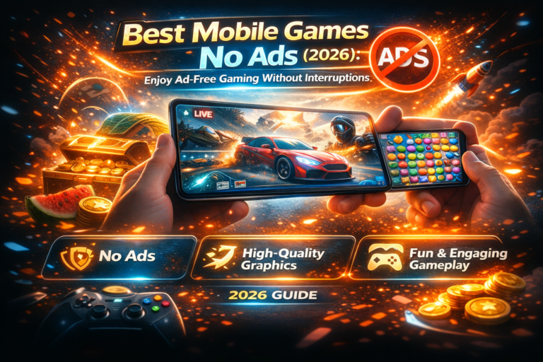 Best Mobile Games No Ads